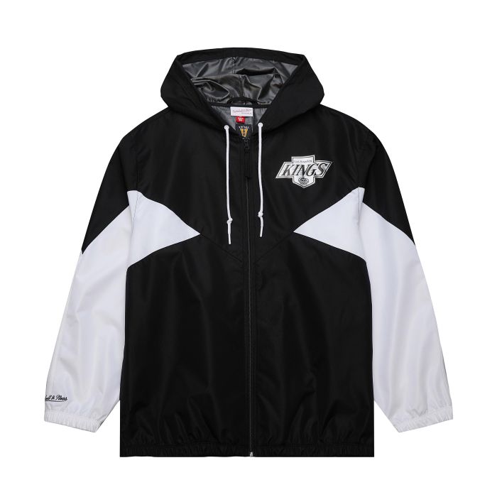 LA Kings Black/White Lightweight Windbreaker Jacket