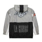 LA Kings Mitchell & Ness Black/ Grey Big Shot Premium Chevy Logo Windbreaker Jacket