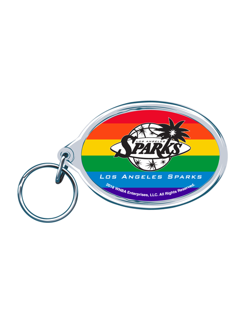 Los Angeles Sparks Pride Acrylic Keychain
