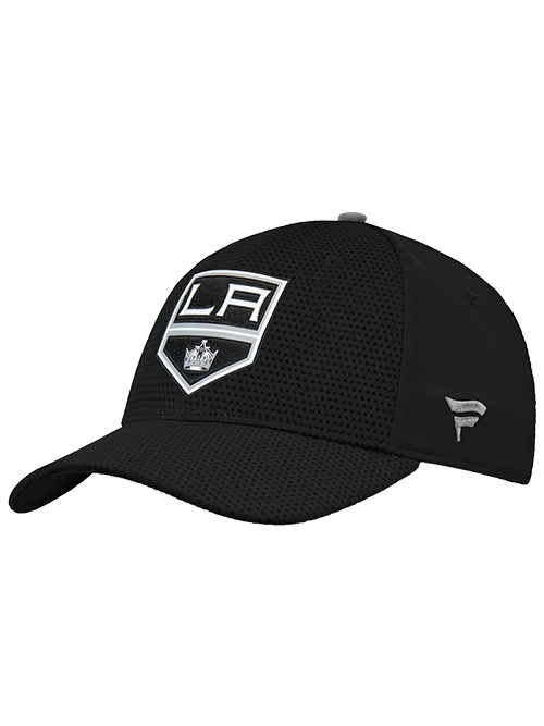 LA Kings Authentic Pro Rinkside Structured Stretch Cap - Black