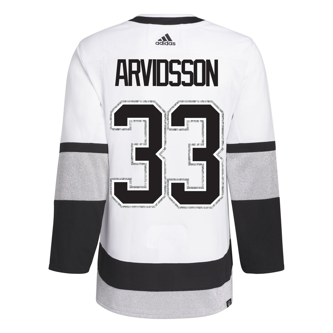 Adidas La Kings Viktor Arvidsson Authentic Adizero Primegreen Alternate Jersey 46 (Small) / White