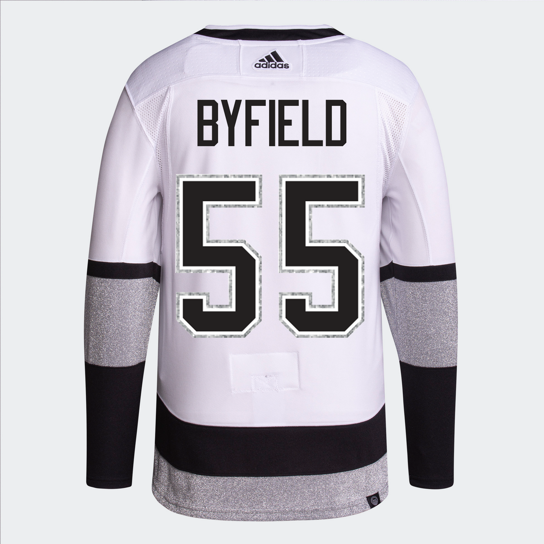 Los Angeles Kings Quinton Byfield Official Black Adidas Authentic