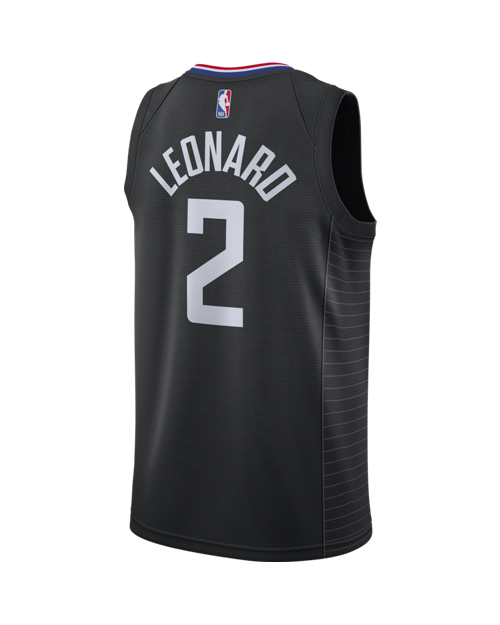 Nike La Clippers Kawhi Leonard Statement Swingman Jersey L / Black