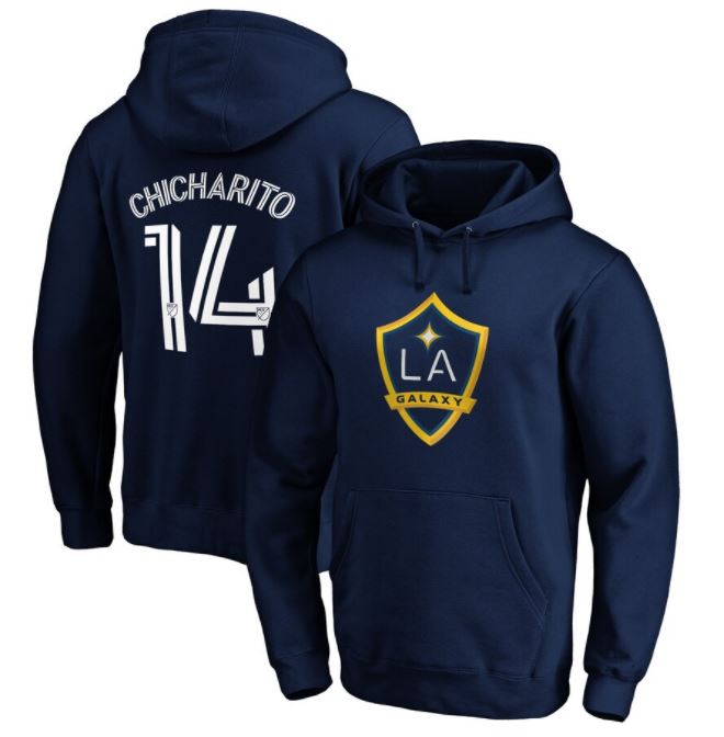 LA Galaxy Chicharito Name & Number Hooded Sweatshirt