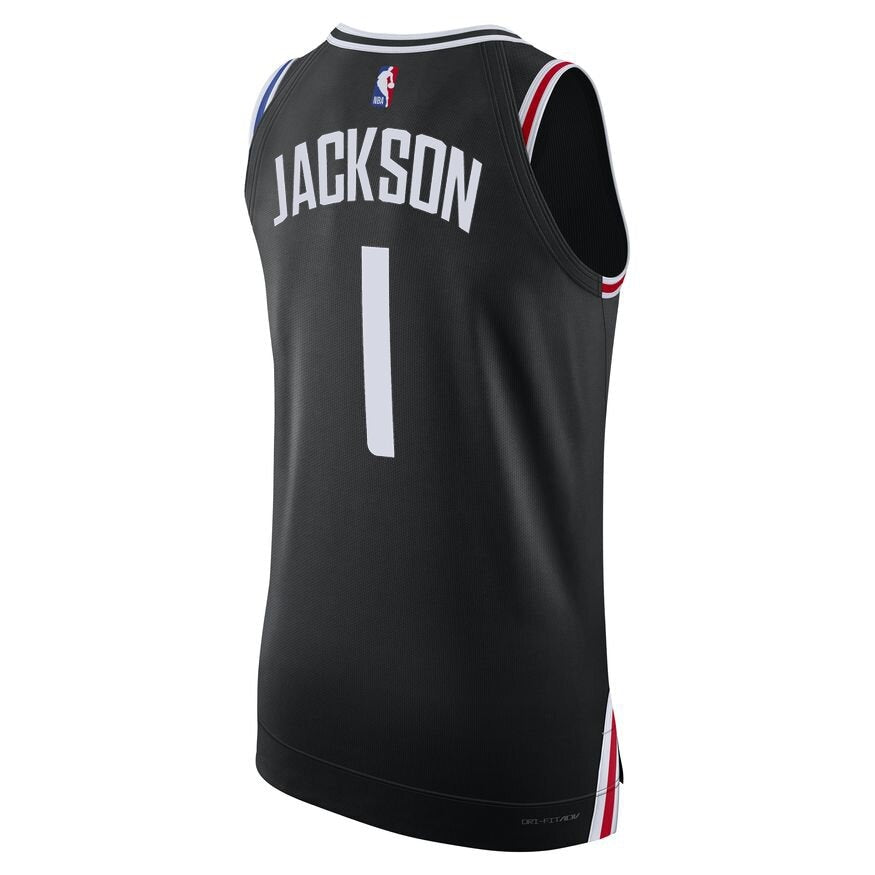 LA Clippers City Edition Reggie Jackson Authentics Jersey