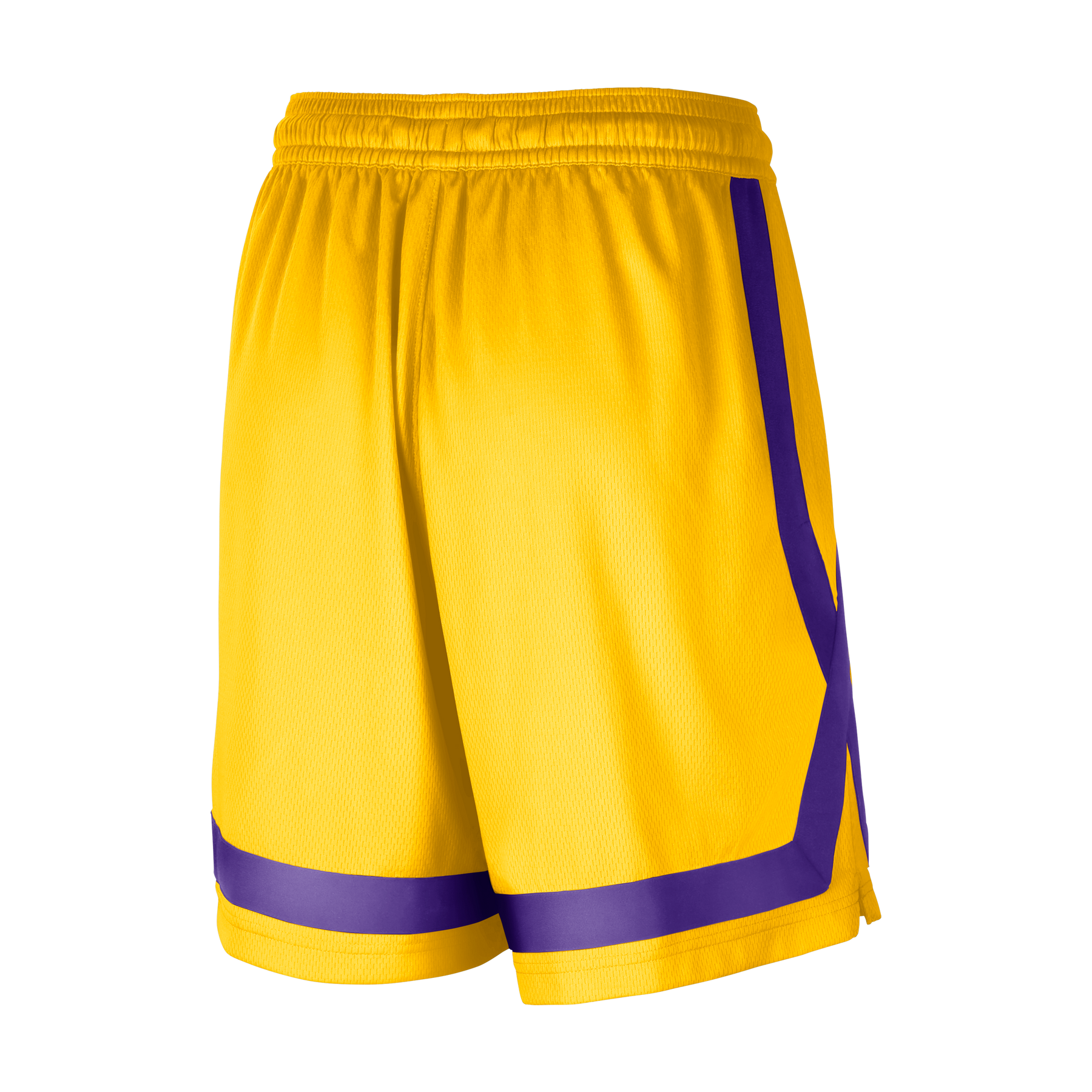 NBA Lakers Knit Team Jersey Shirt Kids Size M 10-12 Purple Yellow Short  Sleeves
