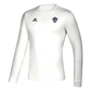 LA Galaxy adidas Marketplace White Long Sleeve Shirt