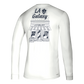 LA Galaxy adidas Marketplace White Long Sleeve Shirt