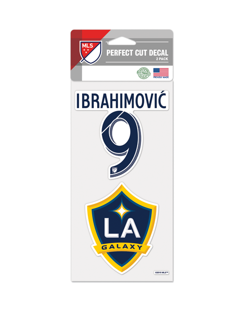 LA Galaxy Zlatan Ibrahimović 4x8 Decal