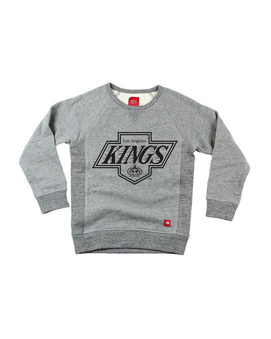 LA Kings Youth Chevy Logo Lil Derek Sweatshirt - Grey
