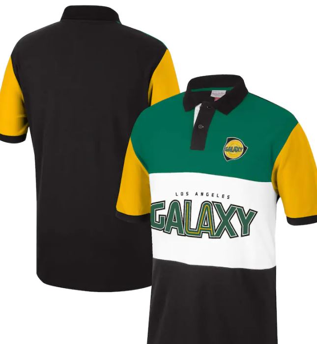 LA Galaxy Since '96 Color Blocked Polo