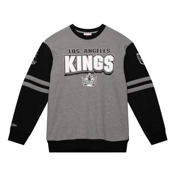 Men's Black/Gray Los Angeles Kings Throw It Back Full-Zip