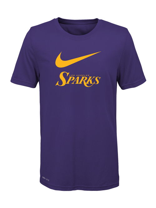 Los Angeles Sparks Nike Youth Swoosh T-shirt