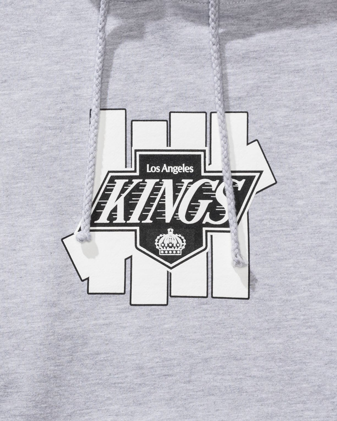 Undefeated x La Kings Chevy Logo Hoodie Medium / Heather Grey