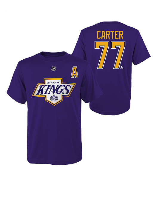 LA Kings Special Edition Youth Jeff Carter Alternate Captain T-Shirt