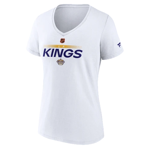 Los Angeles Kings adidas Women's Reverse Retro Creator T-Shirt - Purple