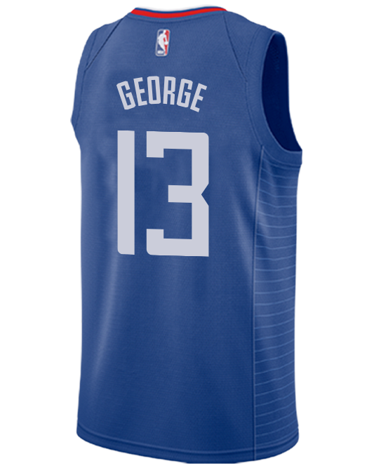 Nike La Clippers Paul George Icon Swingman Jersey 3XL / Blue