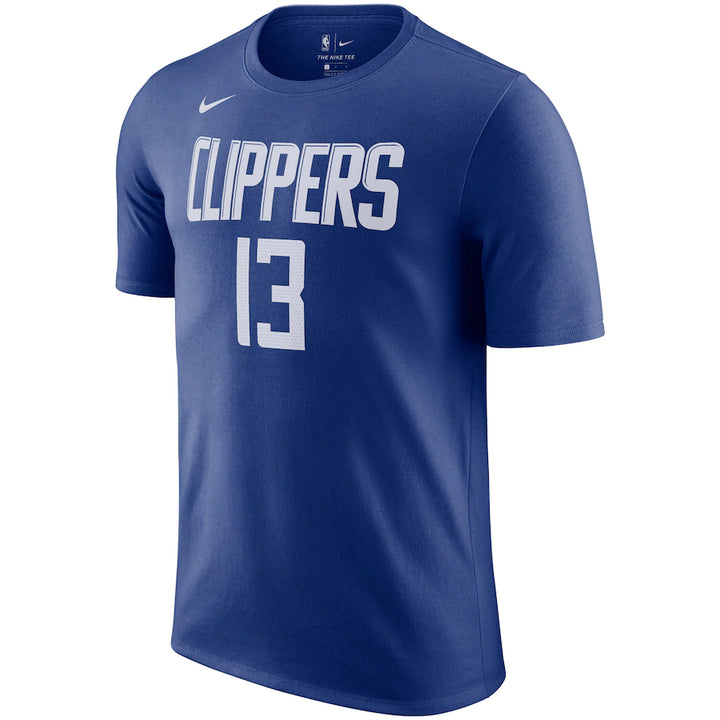 Paul George LA Clippers Nike Name & Number T-Shirt - Royal