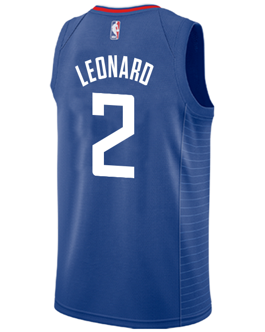 Nike Little Boys Kawhi Leonard Los Angeles Clippers Icon Replica Jersey - Blue